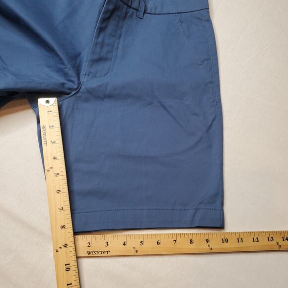 Ben Sherman Men's Size 30 NWT Stretch Chino Shorts Regular Fit Blue - Picture 8 of 8